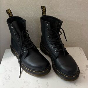 Dr. Martens Black Combat Boots